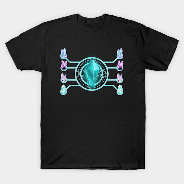 crystalmodule T-Shirt by M.Y